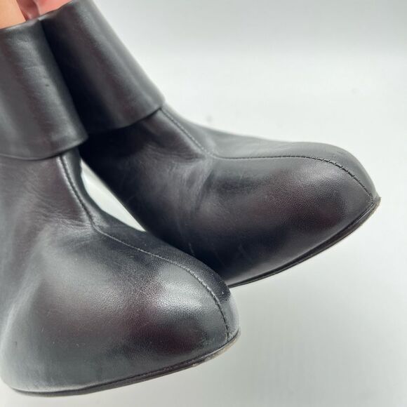 Pour La Victoire |Brenda| Black Leather Ankle Boots Size 8 - Picture 7 of 12